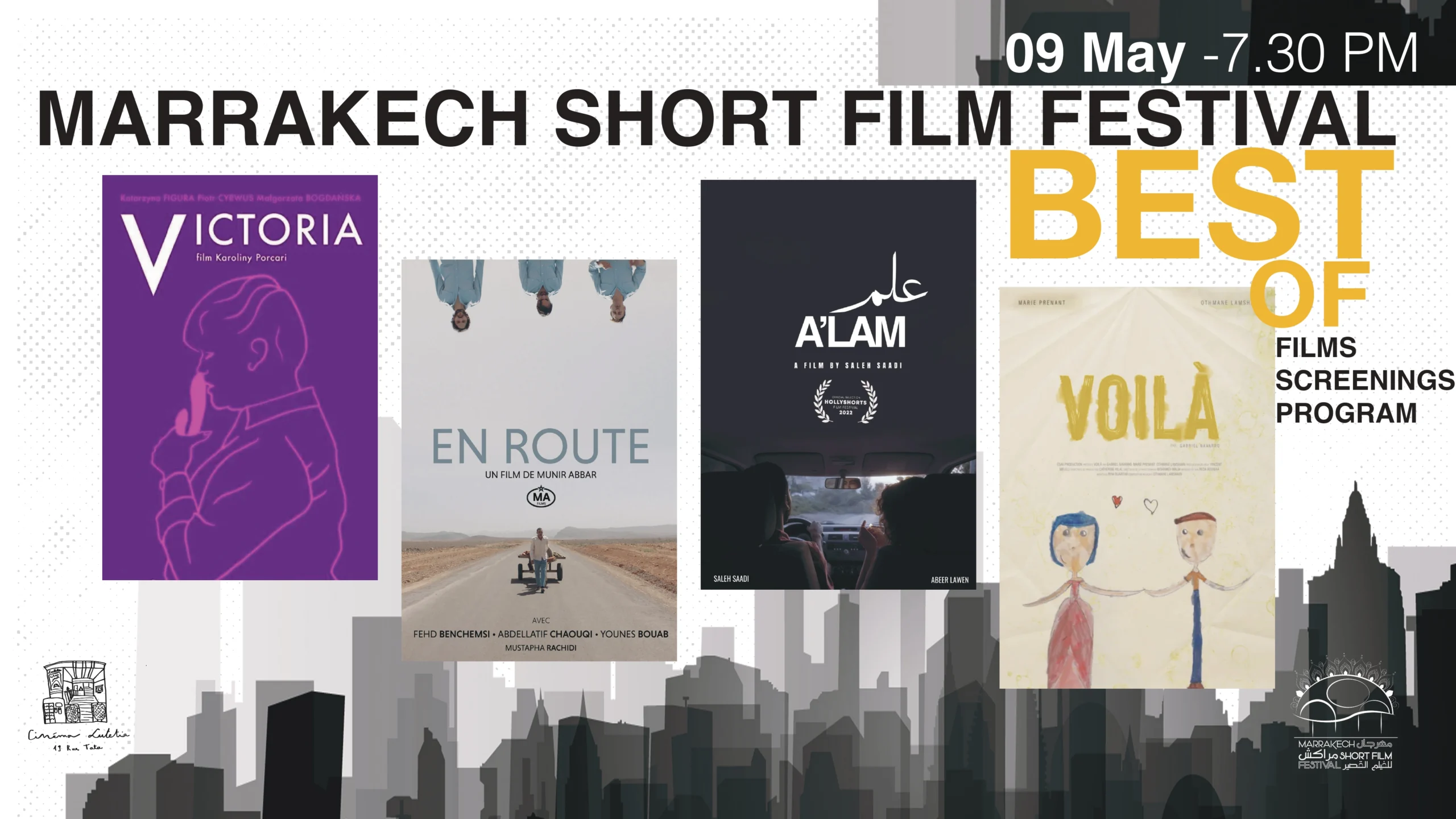 THE MARRAKECH SHORT FILM FESTIVAL IN MOROCCO’S MYTHICAL FILM THEATERS
